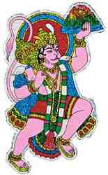 Hanuman Stickers