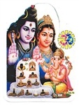 Shiva family Stickers