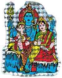 Shiva Family Stickers