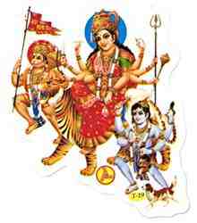 Goddess Durga Stickers