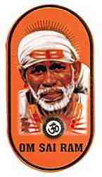 Om Sai Ram Stickers