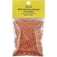 Wholesale Natural Wood - Red Sandalwood Splinters 1/2 oz.