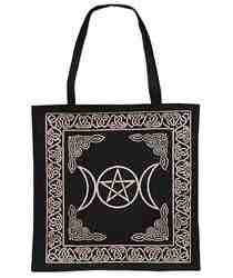 Wholesale Triple Moon Pentacle Tote Bag