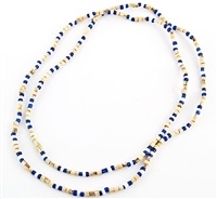 Wholesale Tulasi Wood & Color Beads Necklace