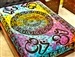 Wholesale Tapestry - Tie Die Om Chakra Tapestry/Bedspread