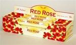 Wholesale Tulasi Red Rose Incense - 20 Sticks Hex Pack