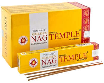 Wholesale Golden Nag Temple Incense