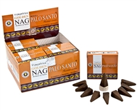 Wholesale Golden Nag Palo Santo Cone Incense