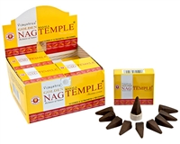 Wholesale Golden Nag Temple Cone Incense
