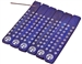 WBR09P<br><br> 12 Pieces Tree of Life Wooden Incense Boat Burner Set in Purple - 10"L