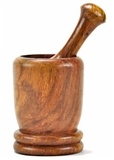 Wholesale Wooden Mortar and Pestle