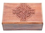Wholesale Celtic Cross Wooden Box