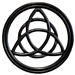 WHN13<br><br> Triquetra Wooden Wall Hanging - 12" D