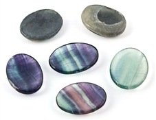 Wholesale Multi Flourite Worry Stone