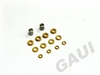 Gaui 203572 Mini Spacer Brass Washer Spare Pack