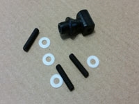 Lite Machines 82232 TR hub w/screws, S2 plastic