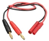 Charge Lead Banana Plugs to HXT 4mm Connector