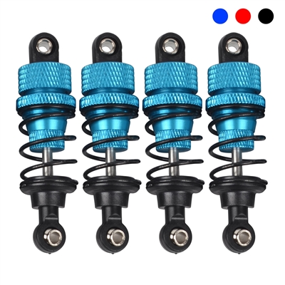 Aluminum Shock Set  55mm Blue for Tamiya TT02 TT01 M5 M6