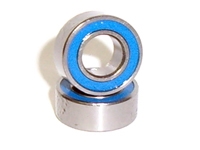 0408  Dual Rubber Sealed Ball Bearings 4x8x3mm Flanged (1)