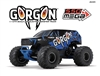 Arrma 1/10 GORGON 4X2 MEGA 550 Brushed Monster Truck RTR - ARA3230T1