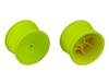 Team Associated 12mm Hex 2.2 Rear Hex Wheels (2) (B6/B64) (Yellow) ASC9696