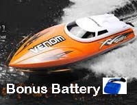 High Speed 25km/h Remote Control Boat with Auto Rolling Back