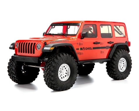 1/10 SCX10 III Jeep JLU Wrangler with Portals RTR, Orange AXI03003T2