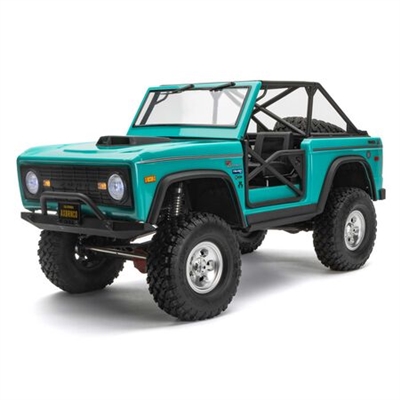 1/10 SCX10 III Early Ford Bronco 4WD RTR, Turquoise Blue