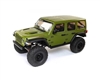 1/6 SCX6 Jeep JLU Wrangler 4WD Rock Crawler RTR: Green Item No.AXI05000T1