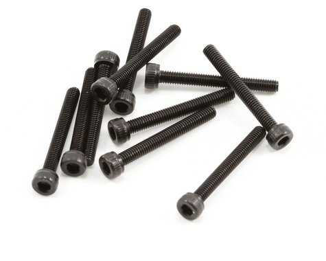 325 AXA089 Cap Head M3x25mm Black Oxide (10) AXIC0089