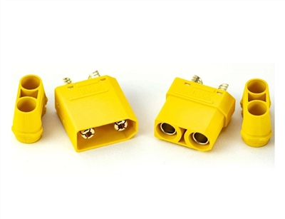 XT90 Connectors with Wire Cover (Pair) BCT5062-010
