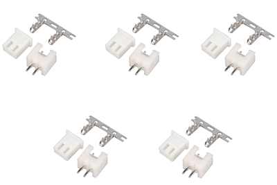 XH-2P Connectors (5 Pairs) BCT5062-043