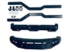 CEN Racing Molded Front and Rear Bumper Set for F450, Black - CEGCD0450