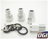DGI Extenders 1" for losi 5 and losi B Silver