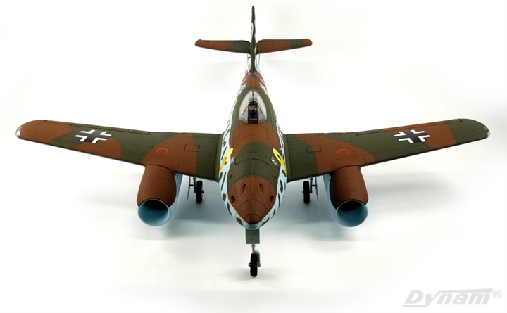 Dynam Me 262 Brown Twin 70mm EDF Jet - PNP