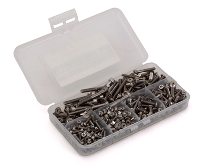 Stainless Steel Screw Set: HPI Baja 5B/5T DYNH2000