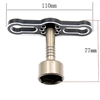 Aluminum 24mm Hex Socket Wrench for 1: 5 Car, T