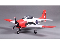 FMS T-28 PNP V2, 800mm: Red (FMM032PRED)