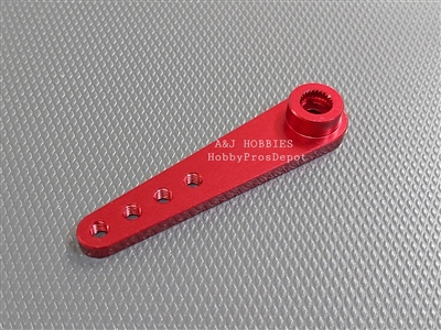 CNC ALUM SINGLE SERVO ARM (1.75R,3MM,25T)