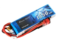 Gens ace 1550mAh 7.4V 25C 2S1P Lipo Battery with Deans plug