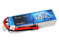 Gens ace 4000mAh 14.8V 25C 4S1P Lipo Battery Pack with Deans plug