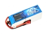 Gens ace 6200mAh 22.2V 25C 6S1P Lipo Battery Pack with Deans plug