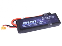 Gens ace 5000mAh 7.4V 50C 2S1P Lipo Battery Pack with Traxxas plug