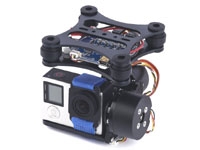 2-Axis Brushless Camera Gimbal with Alexmos BGC V2.3b5