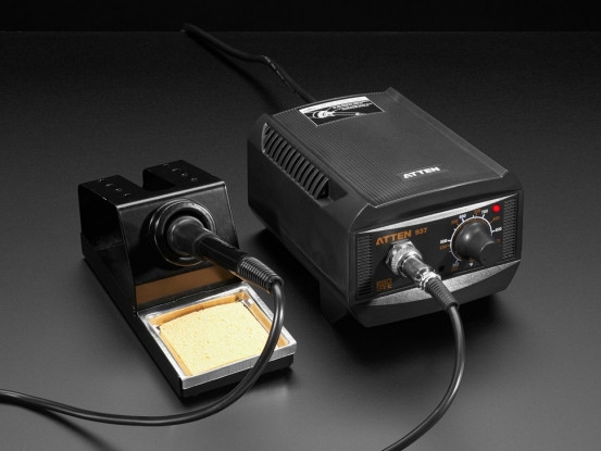 50W AT-937 Adjustable Soldering Station with Soldering Iron