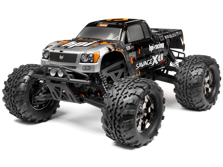 Savage X 4.6 Big Block RTR 1/8 Scale 4x4 Nitro Powered Monster Truck w/ 2.4GHz Radio