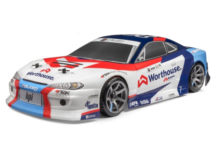 HPI120221  James Deane Nissan S15 Printed Body (200mm)