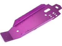 HPI73905 Main Chassis Aluminum 72.5mm Purple/NitroRush