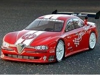 HPI Alfa Romeo 156 190mm body shell,  HPI7411