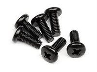 410 Binder Head Screw M4X10mm (6pcs) HPIZ613